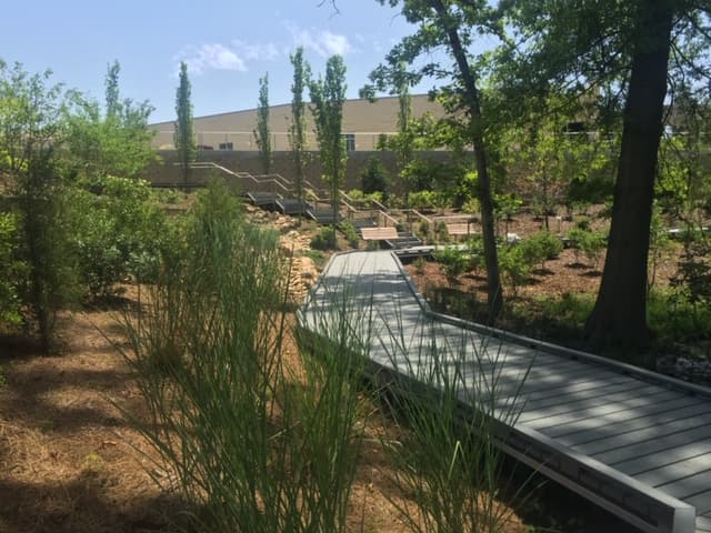 Wesley Long Healing Garden - MWM Construction