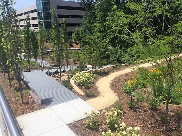 Wesley Long Healing Garden - MWM Construction