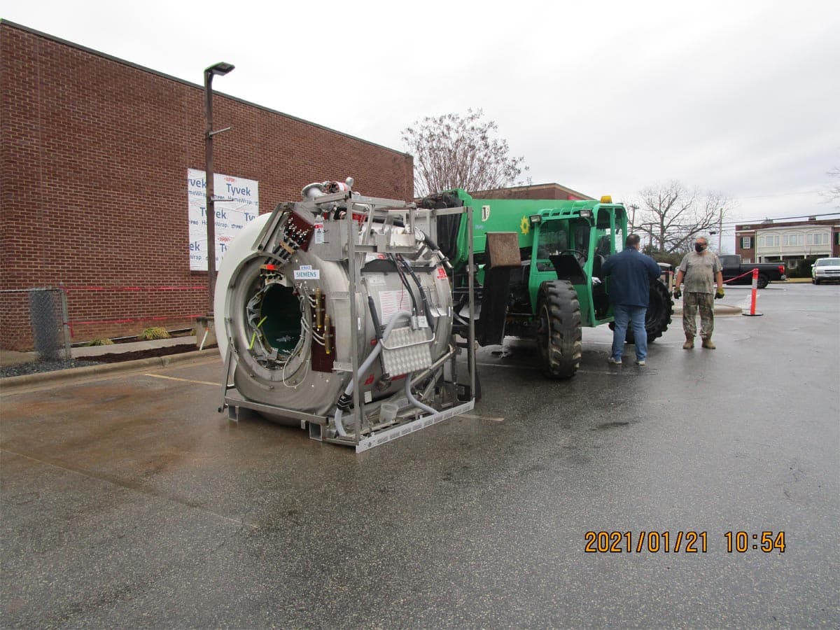Annie Penn MRI Installation - MWM Construction
