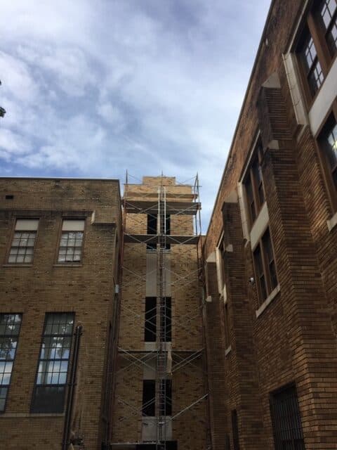 High Point High School Stairs - MWM Construction