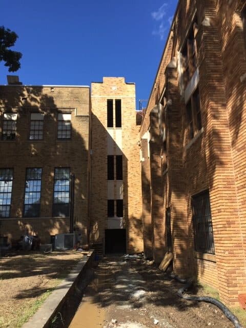 High Point High School Stairs - MWM Construction