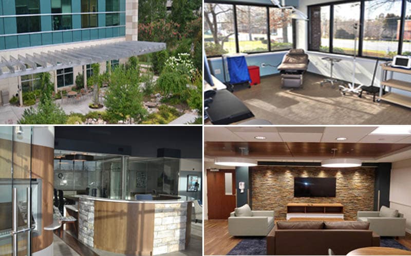 MWM Construction commercial project collage